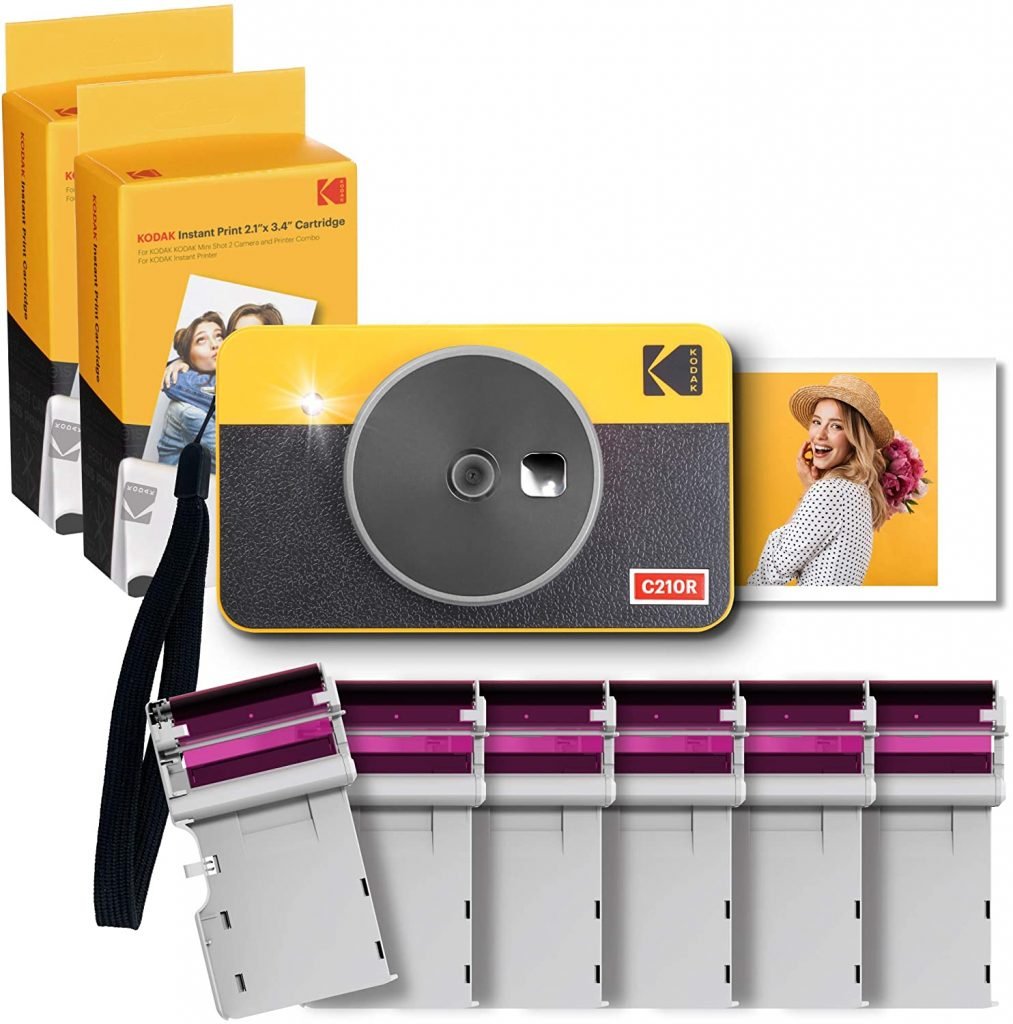 Kodak-Mini-Shot-2-Retro-2.1-x-3.4-Cámara-Instantánea